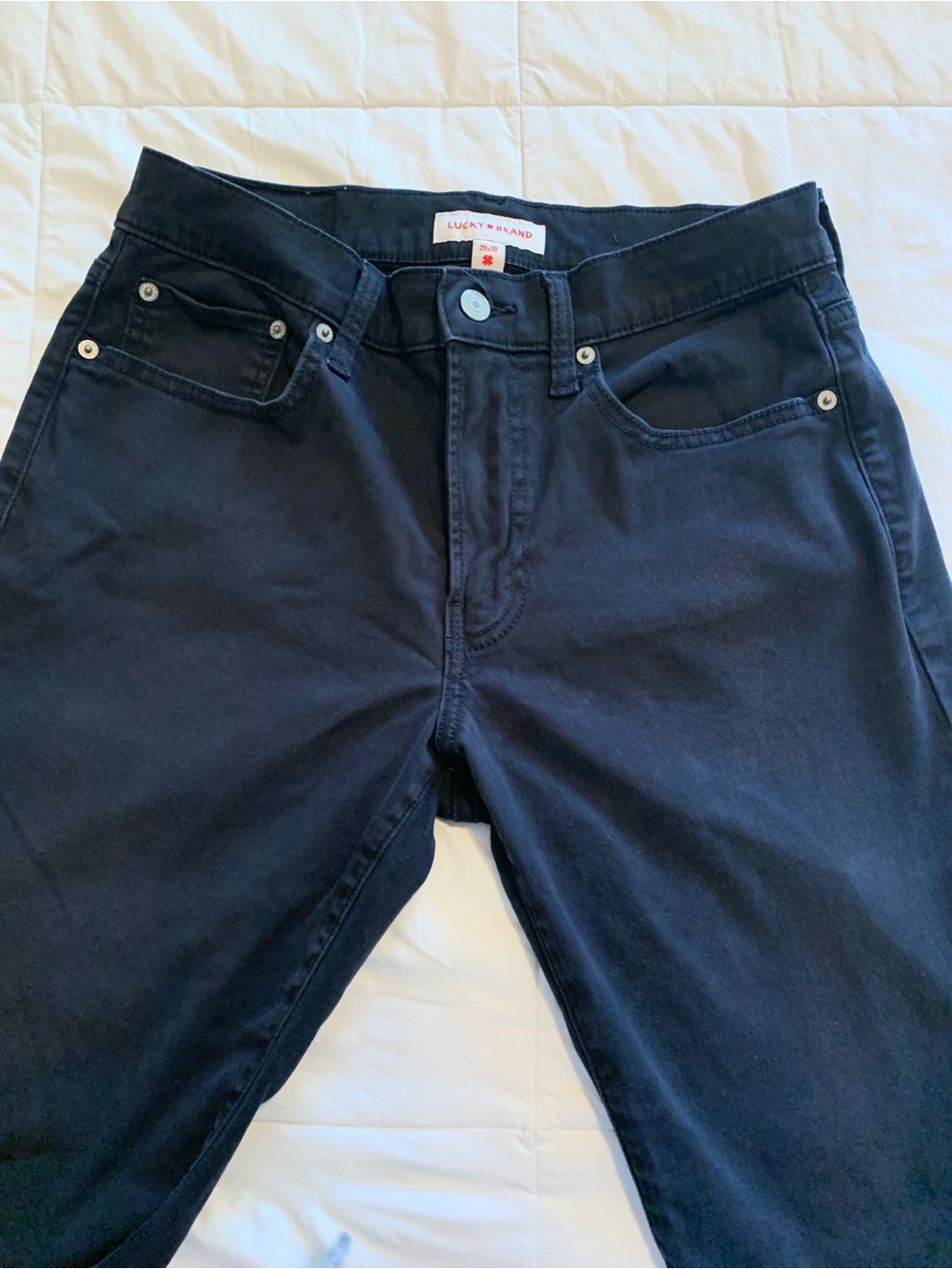 Lucky Brand Women's Slim Straight Jeans in Dark Navy